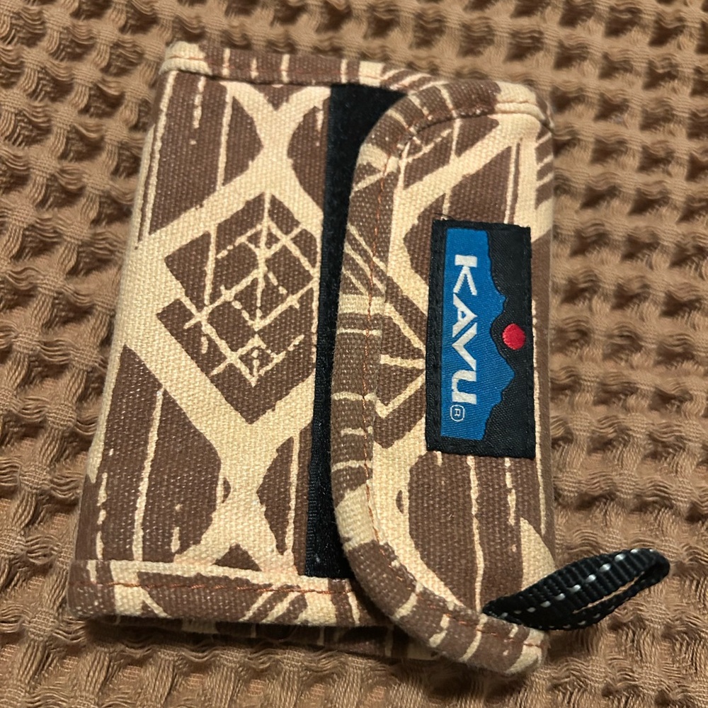 KAVU Brown Patterned Wallet